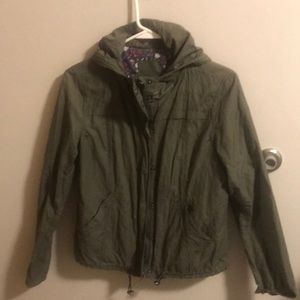 Army green jacket